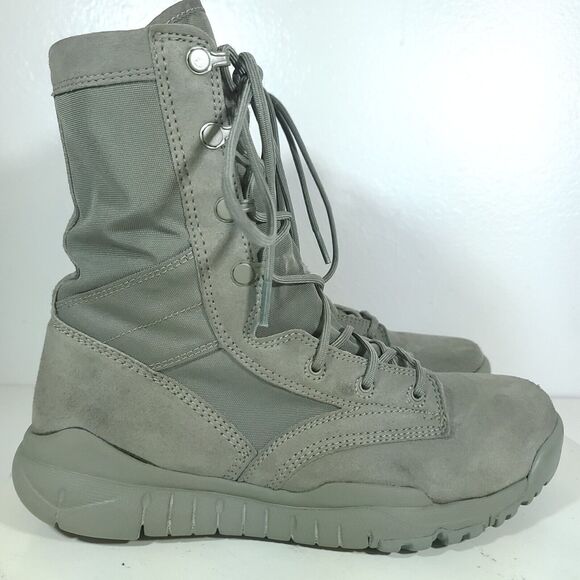 nike sfb sage green boots